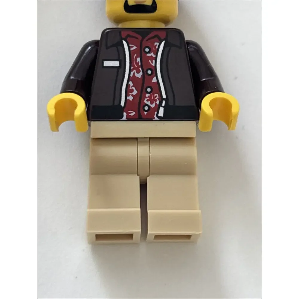 Lego Taxi Driver Minifigure #cty1953 Set #60487 Yellow Taxi Brand New